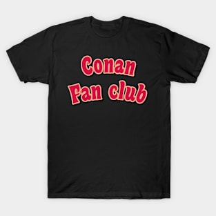 Conan fan club red T-Shirt